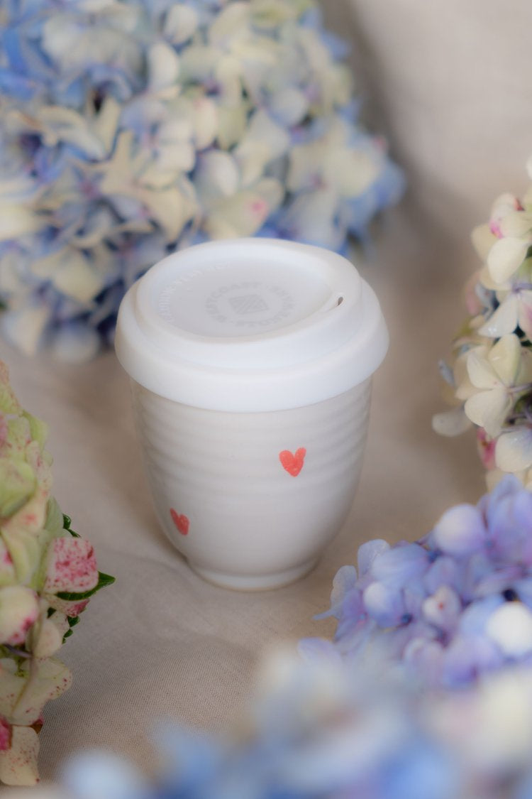 Westcoast Stoneware Handpainted Love Cup