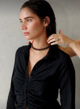 Load image into Gallery viewer, Smoky Quartz Necklace Gold