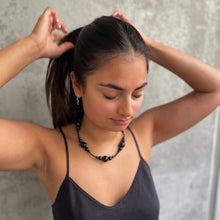 Load image into Gallery viewer, Ghost Dance Necklace Black Tourmaline Sterling Silver