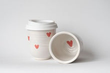 Load image into Gallery viewer, Westcoast Stoneware Handpainted Love Cup