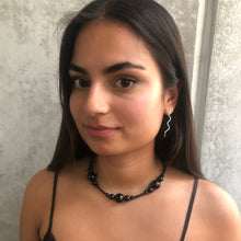 Load image into Gallery viewer, Ghost Dance Necklace Black Tourmaline Sterling Silver