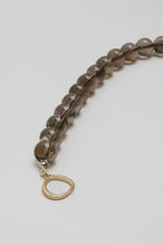 Load image into Gallery viewer, Smoky Quartz Necklace Gold