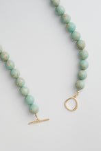 Load image into Gallery viewer, Imperial Jasper Beaded Necklace Gold