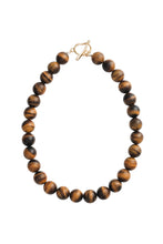 Load image into Gallery viewer, Tigers Eye Beaded Necklace Large