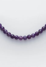 Load image into Gallery viewer, Amethyst 6mm Necklace Sterling Silver