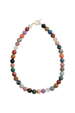 Load image into Gallery viewer, Multicolored beaded necklace on a white background