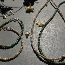 Load image into Gallery viewer, Rosalie Necklace African Turquoise Sterling Silver