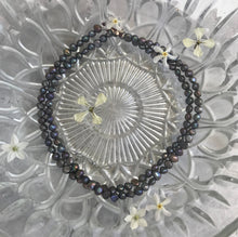 Load image into Gallery viewer, Arlia Necklace Blue Pearl Sterling Silver