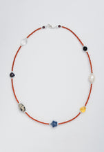 Load image into Gallery viewer, Astra Necklace Carnelian Sterling Silver
