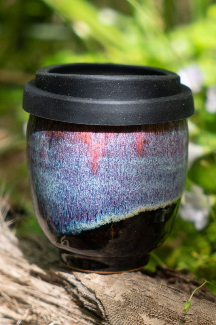 Westcoast Stoneware Reusable Cup Midnight Pink