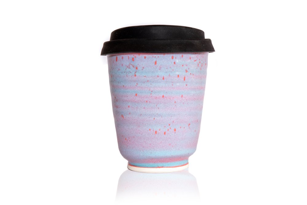 Westcoast Stoneware Reusable Cup Candy Floss