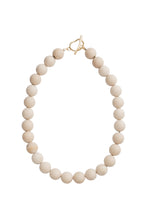 Load image into Gallery viewer, Fossil Beaded Necklace Large Gold
