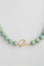 Load image into Gallery viewer, Imperial Jasper Beaded Necklace Gold
