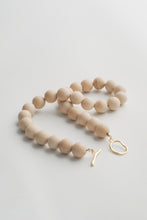 Load image into Gallery viewer, Fossil Beaded Necklace Large Gold
