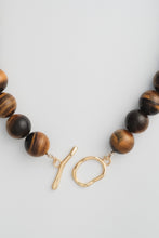 Load image into Gallery viewer, Tigers Eye Beaded Necklace Large
