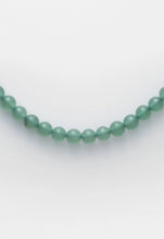 Load image into Gallery viewer, Aventurine 6mm Necklace Sterling Silver
