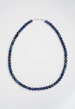Load image into Gallery viewer, Lapis Lazuli 6mm Necklace Sterling Silver
