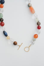 Load image into Gallery viewer, Mosaic Necklace Midnight Gold
