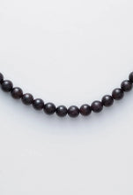 Load image into Gallery viewer, Garnet 6mm Necklace Sterling Silver
