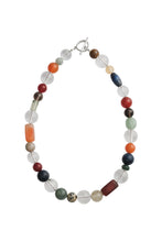 Load image into Gallery viewer, Mosaic Necklace Midnight Silver
