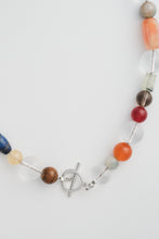 Load image into Gallery viewer, Mosaic Necklace Midnight Silver
